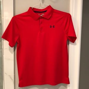 LIKE NEW condition Boys YL Under Armour Heat Gear